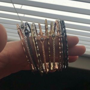 Kendra Scott Mixed Metal Bangles